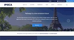 Desktop Screenshot of ipieca.org